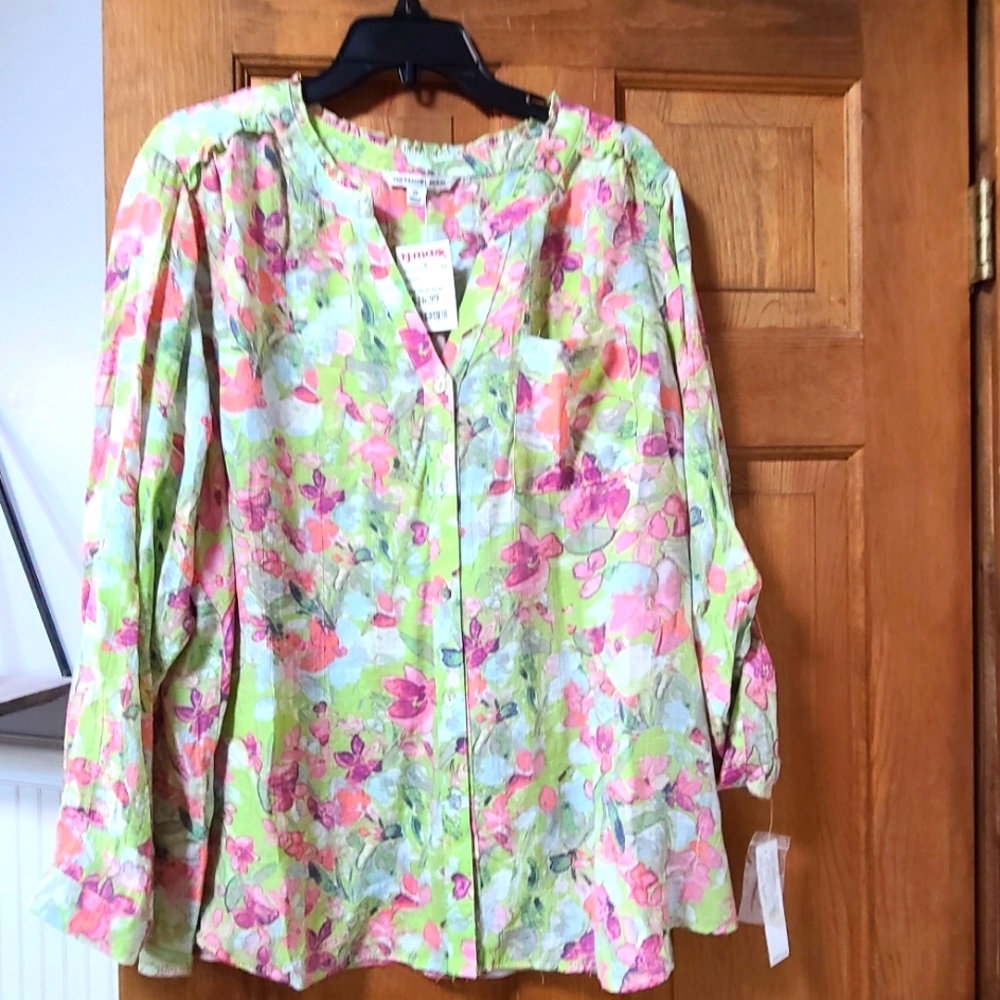 Floral Women's Top - Multicolor